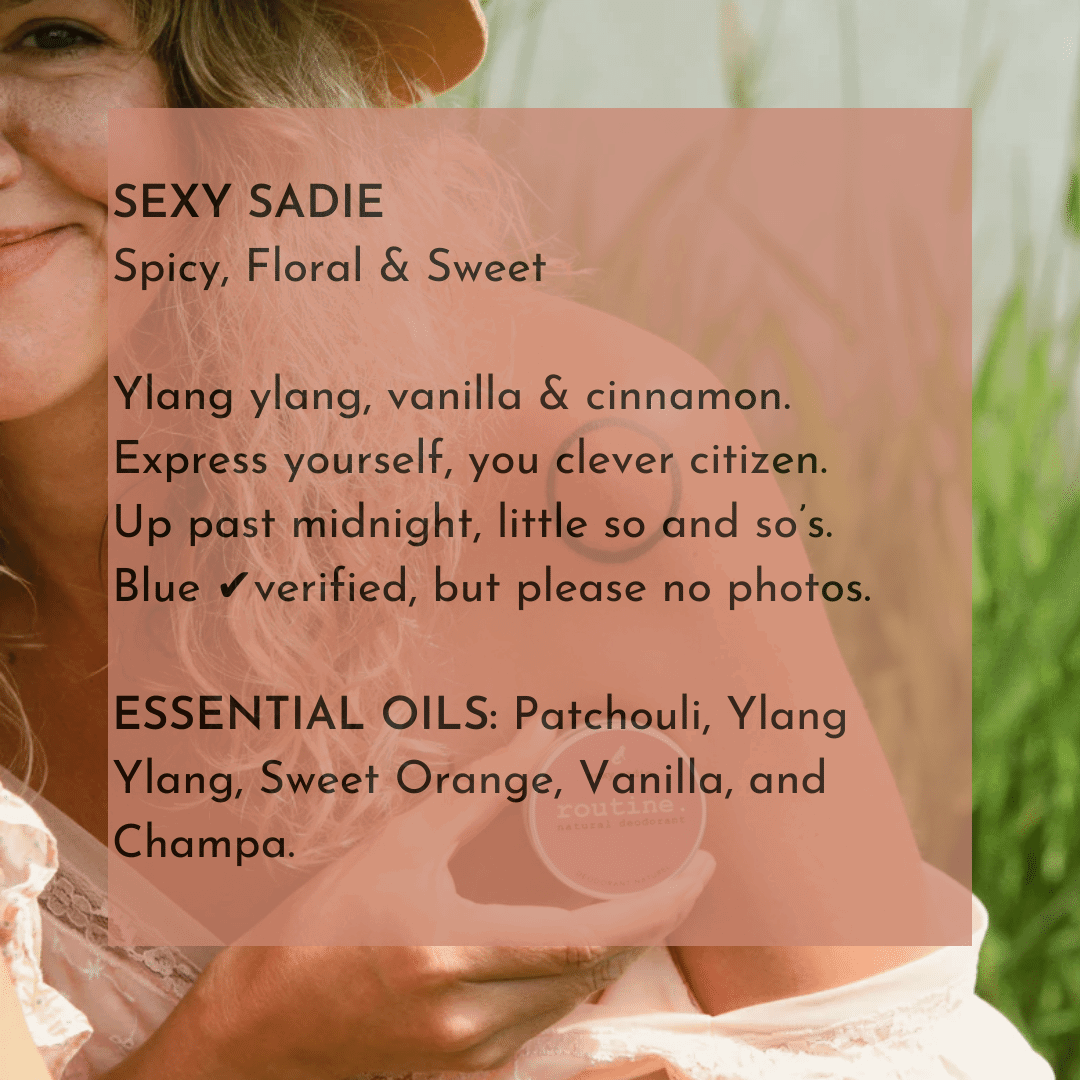 Sexy Sadie Cream Jar Deodorant & Stick