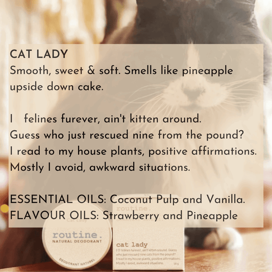 Cat Lady Cream Jar & Stick Deodorant