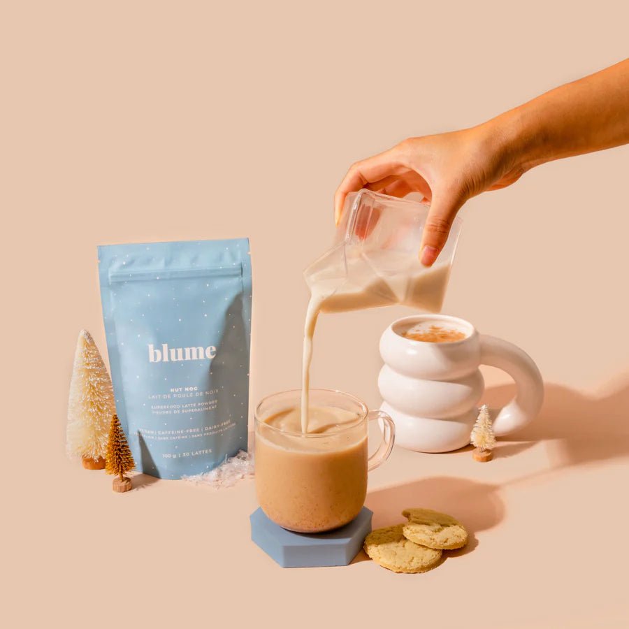 Mélange de lait de noix