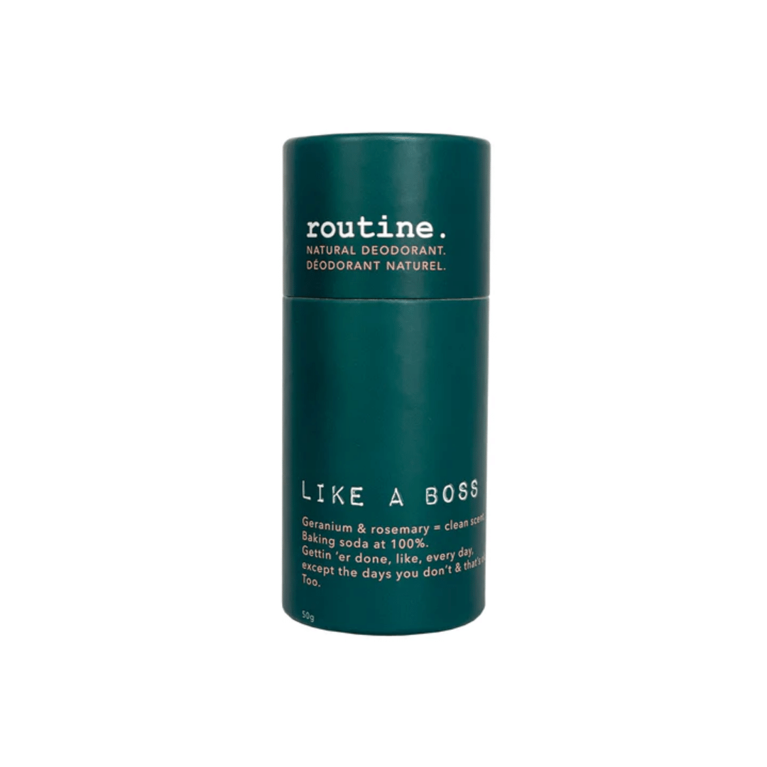 Full-Strength Deodorant Cream & Stick: LIKE A BOSS (++ baking soda)