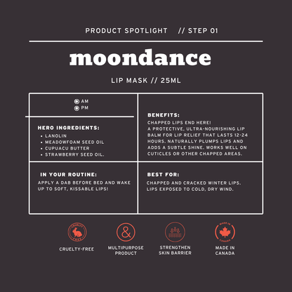 MOONDANCE Natural Lip Mask | Overnight Repair