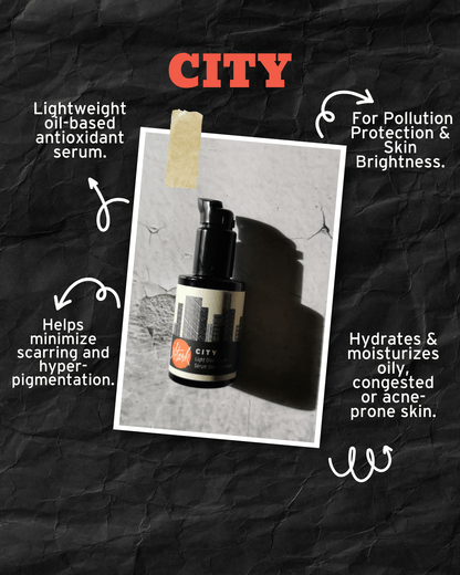 CITY Brightening Antioxidant Serum | Vitamin C Oil