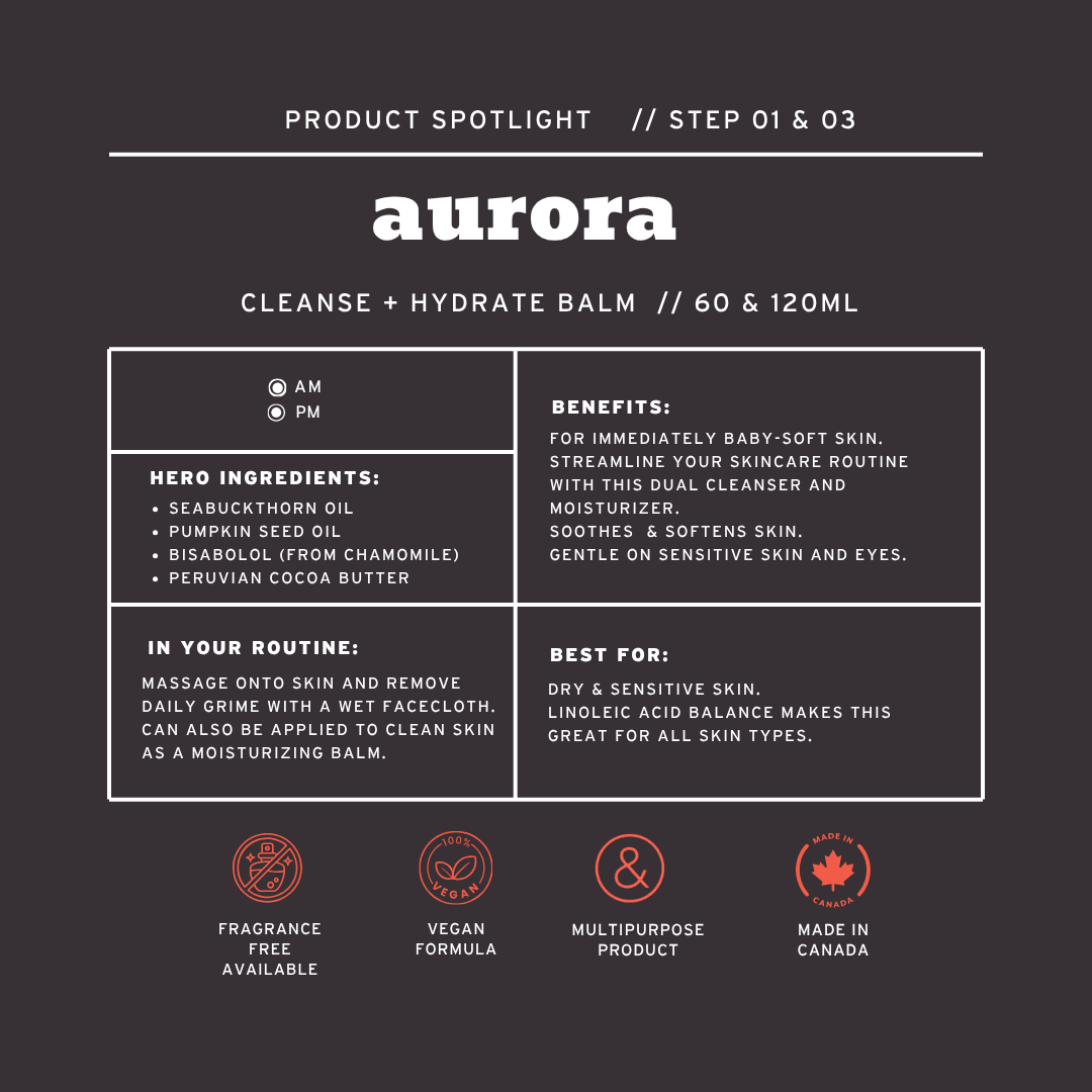 AURORA Multi-Purpose Cleansing Balm