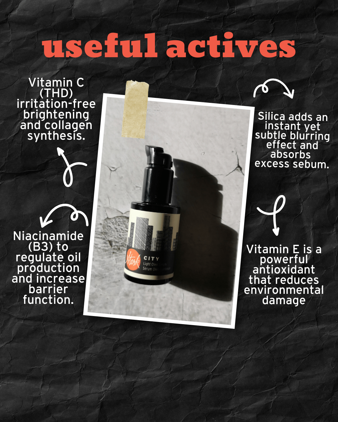 CITY Brightening Antioxidant Serum | Vitamin C Oil