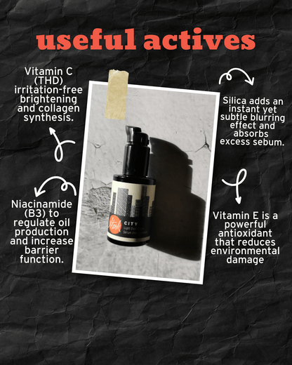 CITY Brightening Antioxidant Serum | Vitamin C Oil