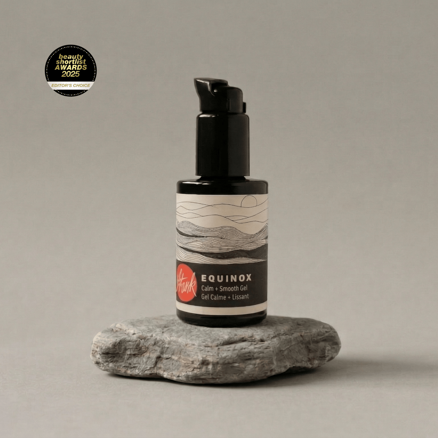 Stark's Hydration Serum for dewy, plump and smooth skin, with helichrysum, rose, sea kelp bioferment, edelweiss, and more.