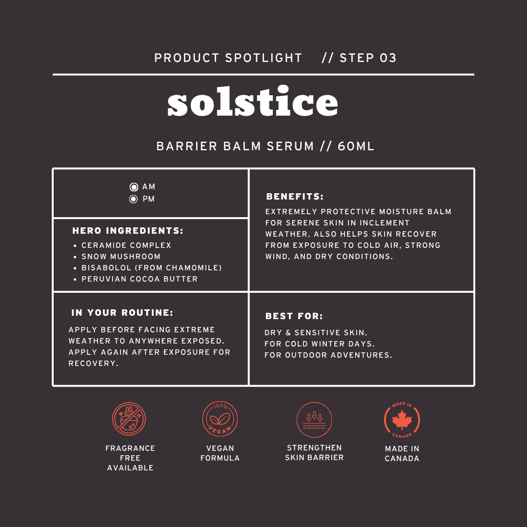 SOLSTICE Ceramide Barrier Balm Serum