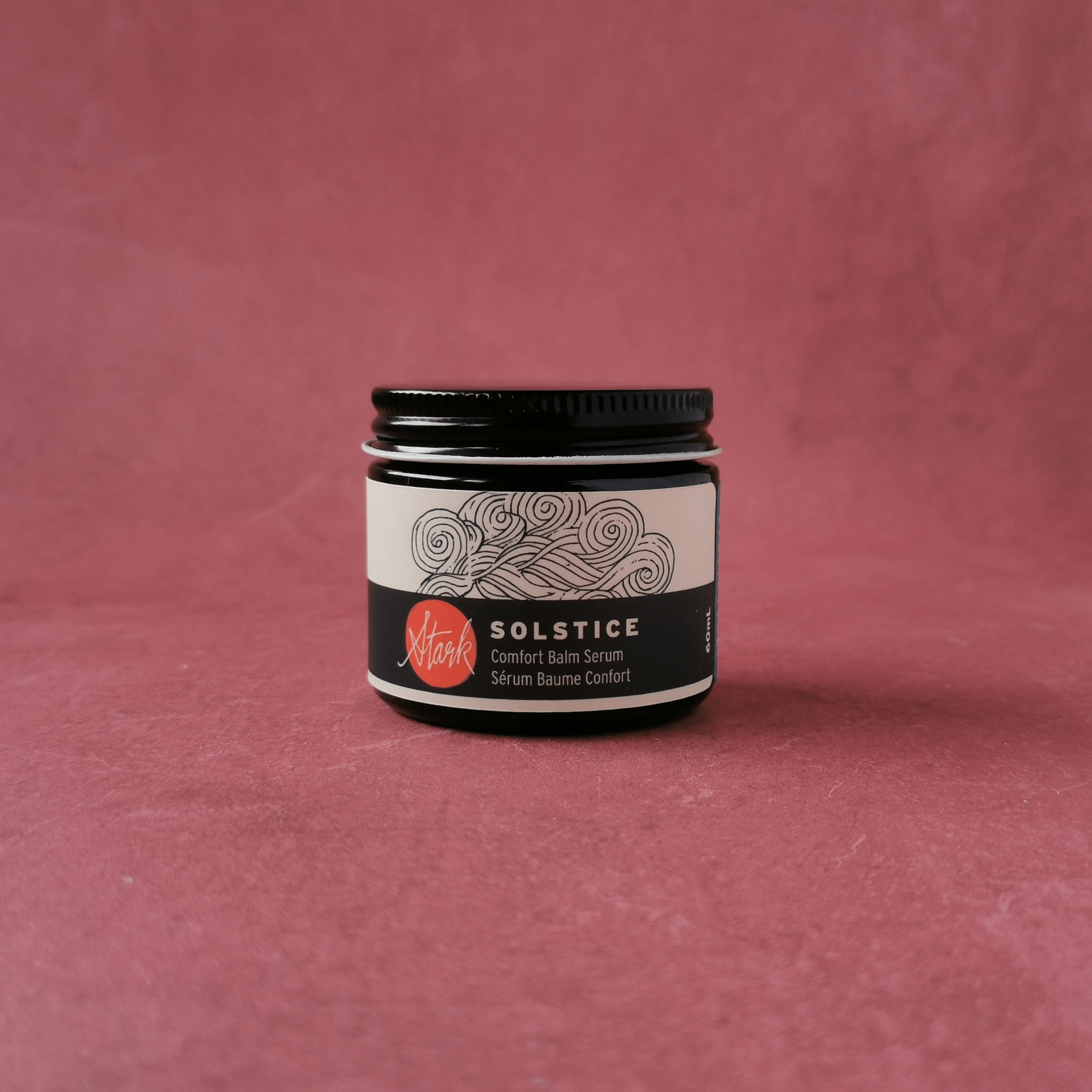 SOLSTICE | Luxury skin balm. Protective, soothing facial moisturizer with ceramides and mushroom extract.