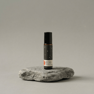 Astral orbital eye serum by Stark Skincare — lightweight roll-on eye serum that brightens dull under-eye area