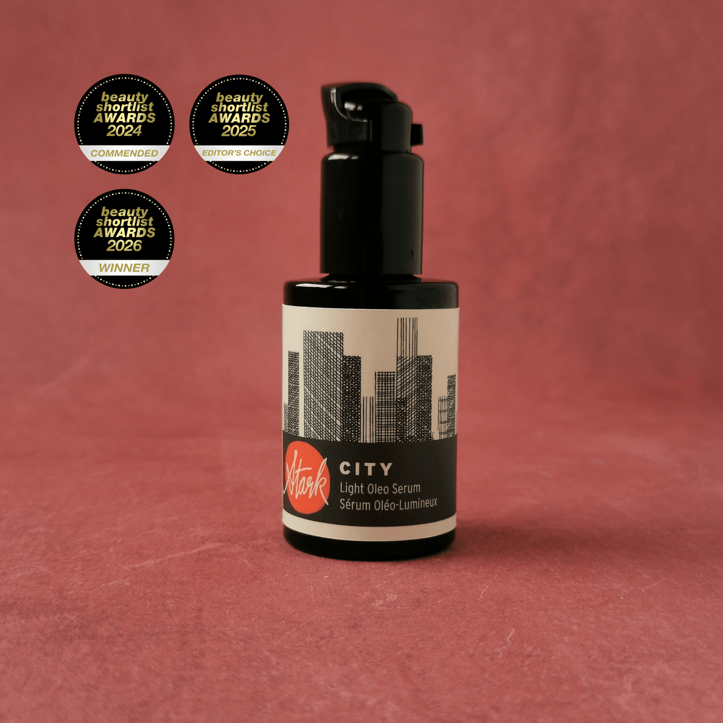 CITY Brightening Antioxidant Serum | Vitamin C Oil | Skin brightening antioxidant serum with Vitamin C.