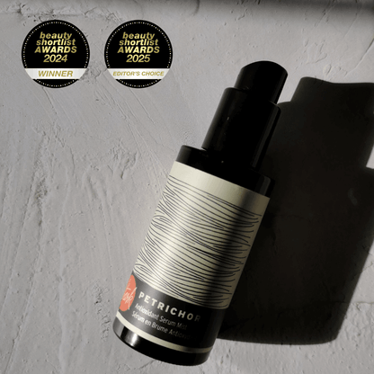 Petrichor Antioxidant Serum Mist with Vitamins C & , Ferulic Acid