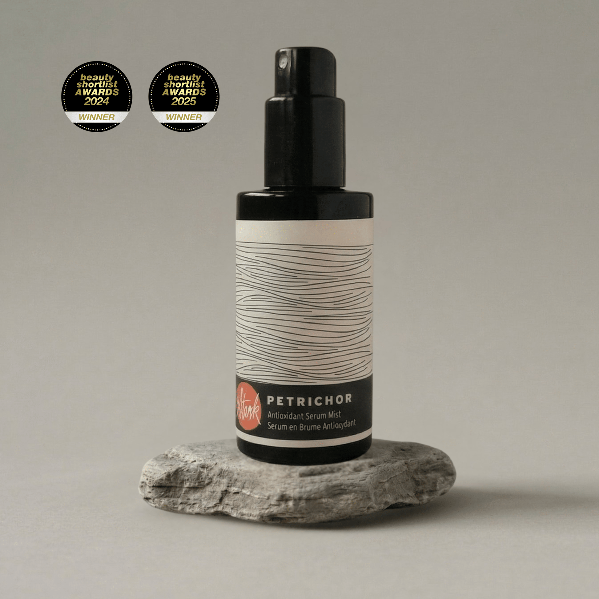 Petrichor Skin Antioxidant Serum Mist: This serum-mist is a hero of environmental defense antioxidants.