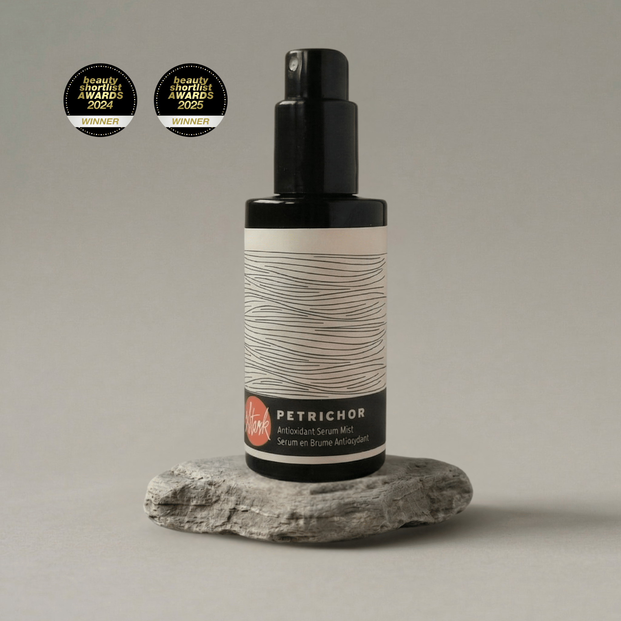 Petrichor Skin Antioxidant Serum Mist: This serum-mist is a hero of environmental defense antioxidants.