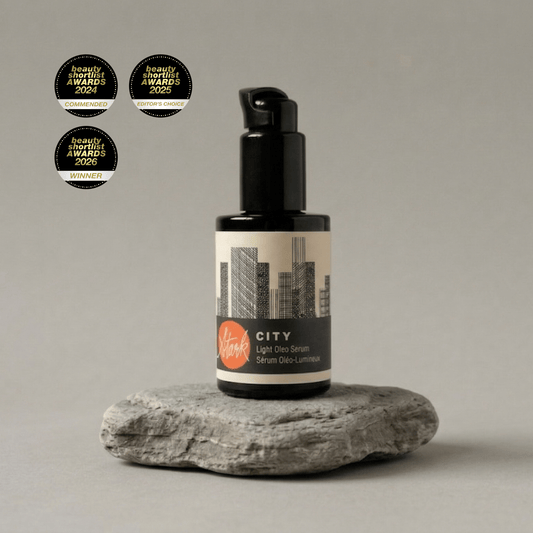 City vitamin C oil serum by Stark Skincare — lightweight brightening antioxidant serum for hyperpigmentation