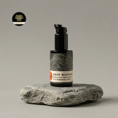 Deep Midnight retinol serum by Stark Skincare — gentle overnight retinol treatment for fine lines, wrinkles, and hyperpigmentation