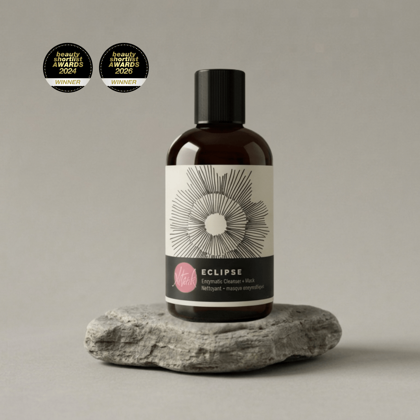 Eclipse enzyme facial cleanser and mask by Stark Skincare — gentle exfoliating cleanser with papaya and pineapple enzymes