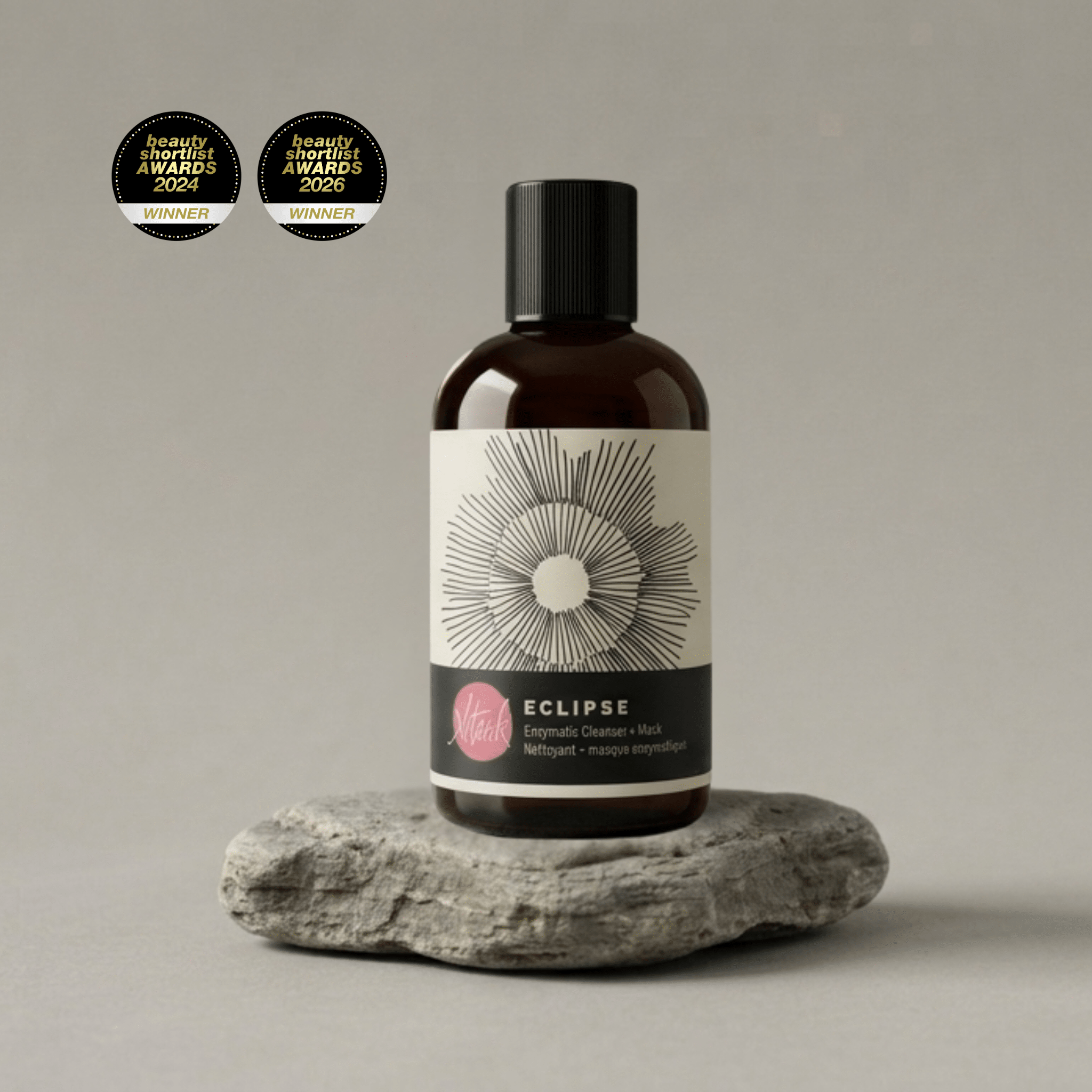 Eclipse enzyme facial cleanser and mask by Stark Skincare — gentle exfoliating cleanser with papaya and pineapple enzymes