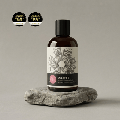 Eclipse enzyme facial cleanser and mask by Stark Skincare — gentle exfoliating cleanser with papaya and pineapple enzymes