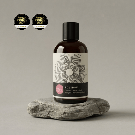 Eclipse enzyme facial cleanser and mask by Stark Skincare — gentle exfoliating cleanser with papaya and pineapple enzymes