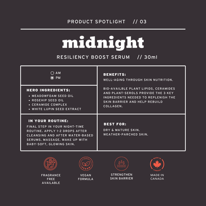 MIDNIGHT Resiliency Boost Face Oil