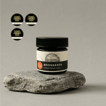 Moondance natural lip mask by Stark Skincare — overnight lip repair treatment for 12-hour moisture and protection
